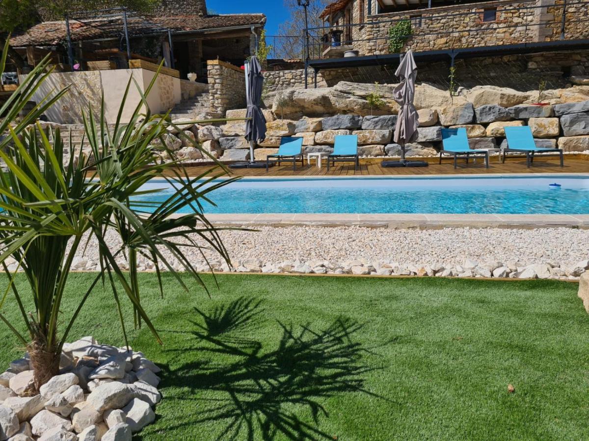 Gîtes 2 adultes dans un mas charme et calme assuré Servas  Exterior foto