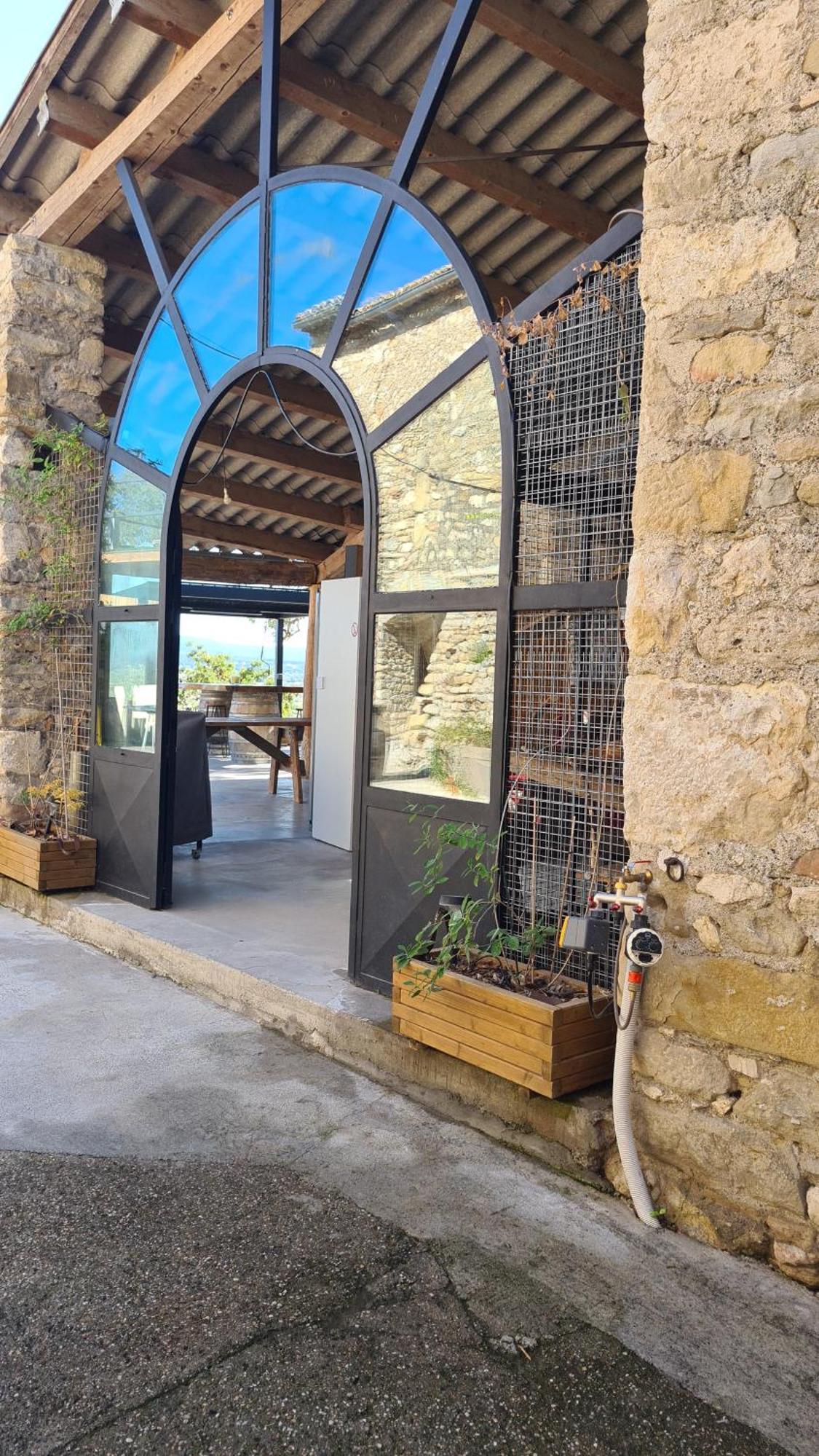 Gîtes 2 adultes dans un mas charme et calme assuré Servas  Exterior foto