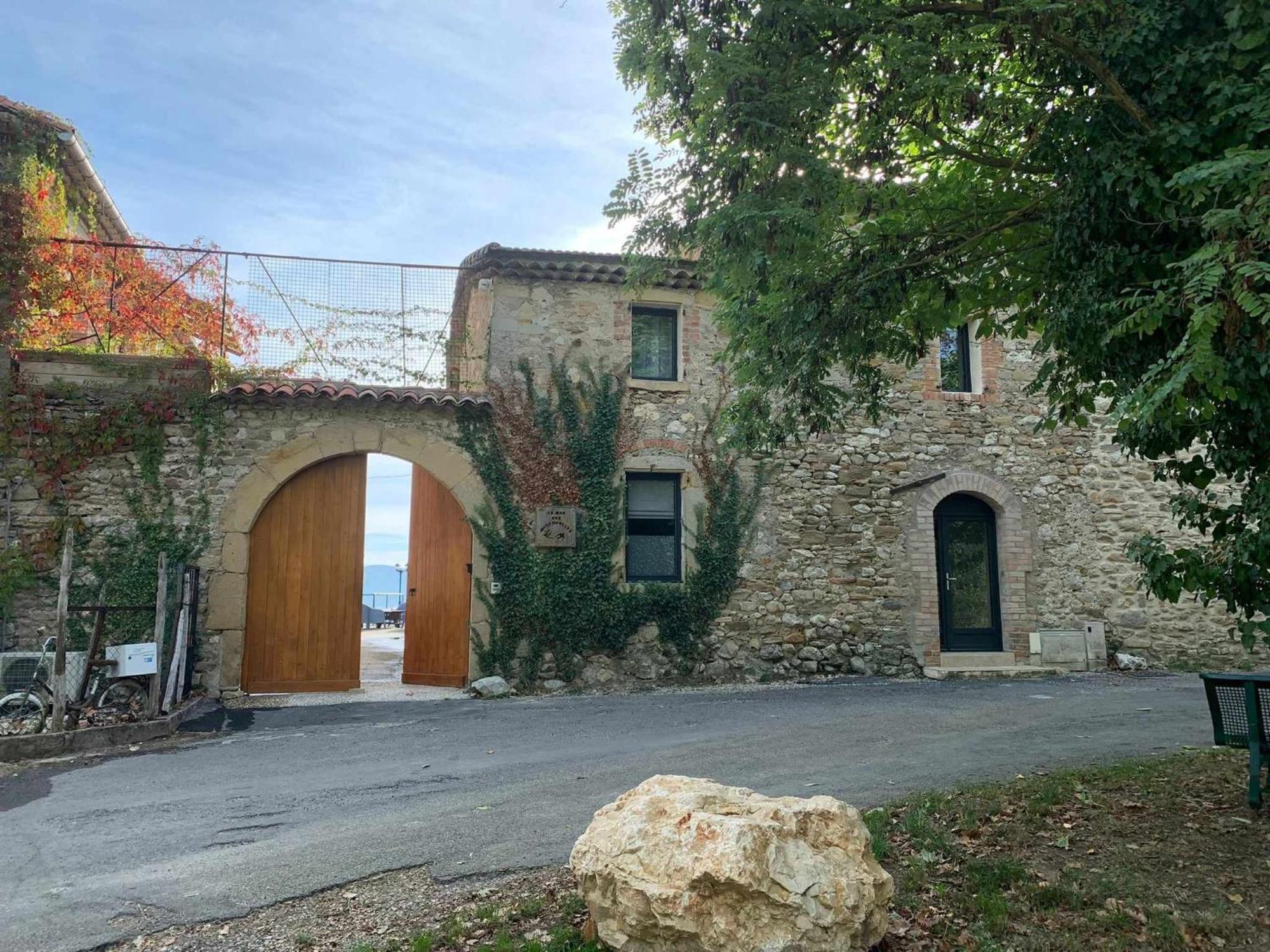 Gîtes 2 adultes dans un mas charme et calme assuré Servas  Exterior foto