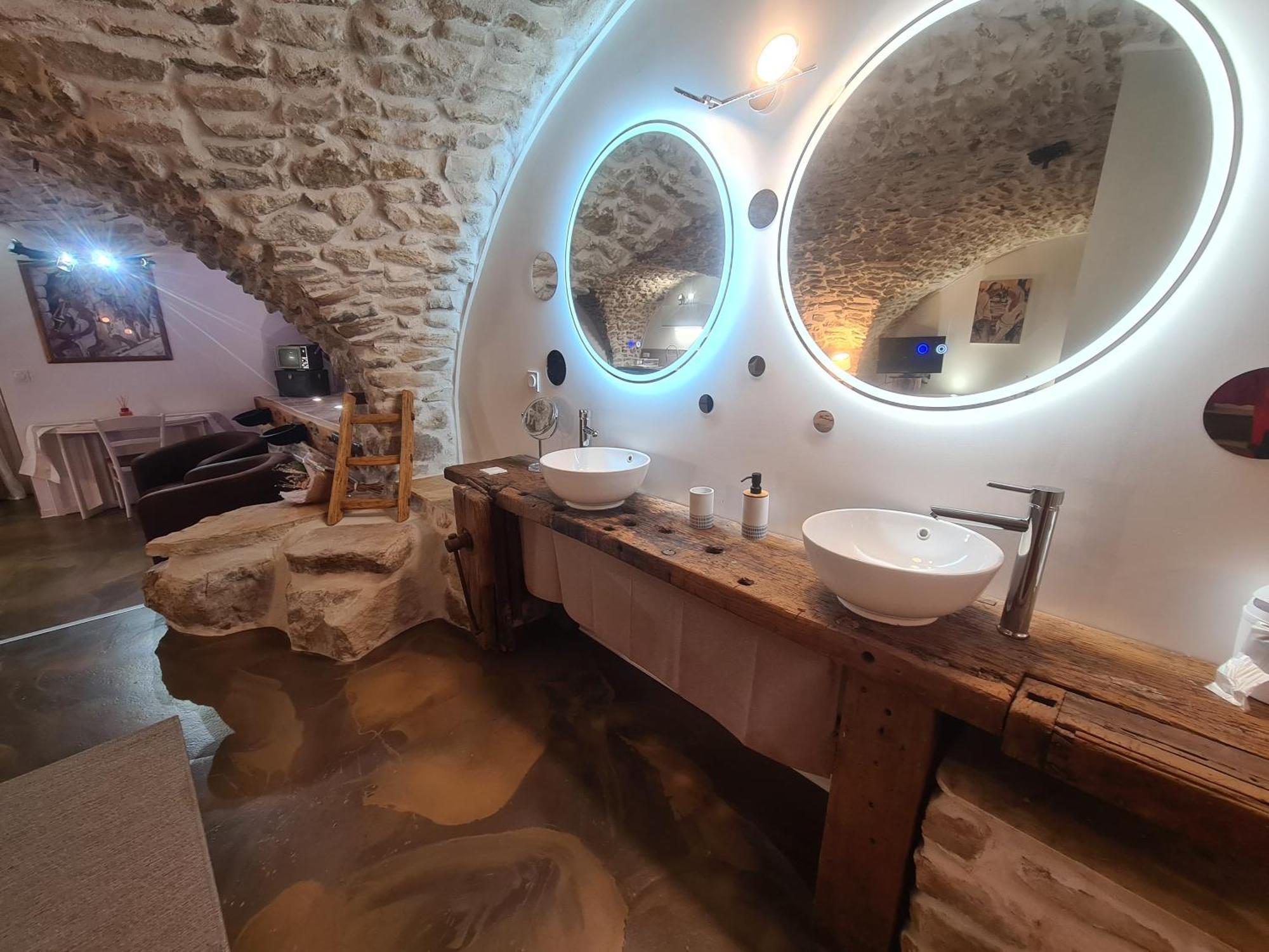 Gîtes 2 adultes dans un mas charme et calme assuré Servas  Exterior foto